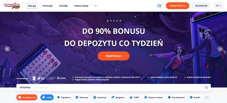 Bonus Vulkan Vegas: kody rejestracyjne + promocje bez depozytu